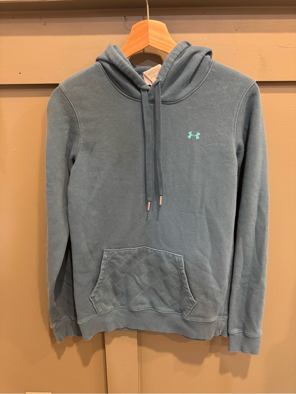 Under Armour Women's Dusty Teal Pullover Hoodie